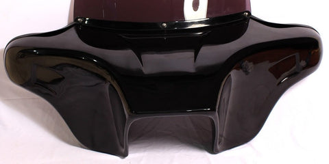 Talon Billets - ABS PAINTED BATWING FAIRING WINDSHIELD 4 HARLEY SOFTAIL HERITAGE DELUXE 6X9"