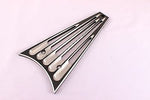 Talon Billets - CNC ANODIZED Frame Grill RADIATOR COVER 4 Harley Touring Road King Street Glide