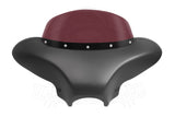 Universal ABS Plastic Fairing Batwing Windshield 4 Suzuki Boulevard 7" Headlight