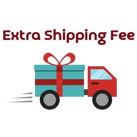 Extra difference amount shipping cost fee subcharge