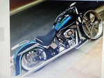 Talon Billets - C3-2 Engine Guard Highway Crash Bar Softail Harley Fat Boy Heritage Paul Yaffe Style