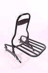 Talon Billets - Y59+R BLACK 22" QUICK RELEASE PASSENGER BACKREST RACK INDIAN CHIEF CLASSIC VINTAGE 14-18