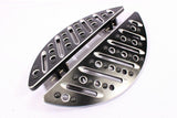 Talon Billets - CNC FLOORBOARDS FOOTBOARDS PEGS BOARDS REST HARLEY TOURING FL SOFTAIL 80-13