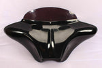 Talon Billets - PAINTED BATWING WINDSHIELD FAIRING HARLEY DYNA WIDE GLIDE SUPER STREET 07-UP