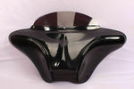 Talon Billets - PAINTED BATWING WINDSHIELD FAIRING HARLEY DYNA WIDE GLIDE SUPER STREET 07-UP