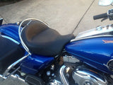 Talon Billets - Rail Grab Harley Road King road Sundowner Solo Bucket Set or Mustang Seats 97-12