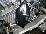 Talon Billets - Horn Cover For Bagger Harley Baggers Touring Flh Fiberglass USA-BIKER GELCOAT