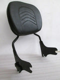 Talon Billets - SISSY BAR BACKREST W RACK HARLEY TOURING ROAD KING STREET ELECTRA GLIDE FL