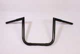 Talon Billets - BLACK APE HANGER HANDLEBAR TC12 9" BLACK  98-07 Honda VT1100C2 Shadow Sabre