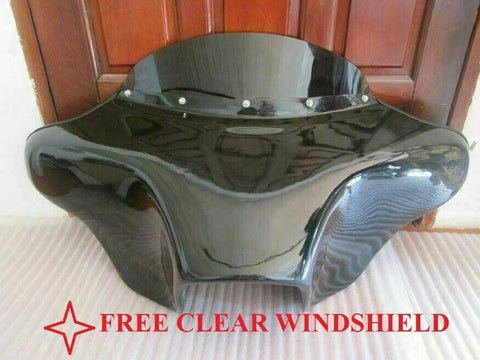 Talon Billets - BATWING FAIRING WINDSHIELD 4 YAMAHA ROAD STAR FAIRING 6x9 HOLES FIBERGLASS GC