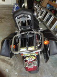 Talon Billets - [CLEARANCE- NO RETURN] Y2r Luggage Rack 4 Harley Softail Heritage Custom Backrest Sissy Bar Sportster