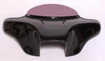 Talon Billets - HARLEY BATWING FAIRING WINDSHIELD 4X5" TOURING ROAD KING PAINTED DOUBLE DIN