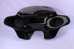 Talon Billets - Painted Batwing Fairing Windshield 4 Harley Fld Dyna Switchback 6x9” Speakers
