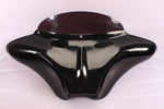 Talon Billets - Batwing Fairing Windshield 4 Yamaha Vstar 650/ 1100 Custom 6.5" Speaker Holes