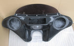 Talon Billets - Batwing Fairing Windshield For Harley Dyna Low Rider 2006- Up 6.5" Speaker
