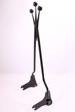 Talon Billets - Y17 Tall A2 Black Backrest Tall Sissy Bar 4 Harley Touring Road King Street Electra Glide 97-08