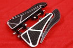 Talon Billets - Billet Footboard Floorboards Rear Passenger Foot Board Harley Touring Softail