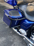 Talon Billets - Harley Touring Saddlebag Guards Rear Road King Electra Street Glide flhx 14-16