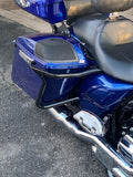 Talon Billets - Harley Touring Saddlebag Guards Rear Road King Electra Street Glide flhx 14-16