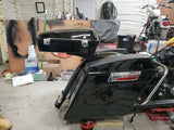 Talon Billets - FD1 GC 4" Stretched Rear FENDER COVER 4 Harley Touring 97-08 ROAD KING ELECTRA STREET