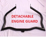 Detachable Engine Guard Highway Crash Bar 4 Softail Heritage Fatboy Lo FLSTF