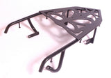 Talon Billets - Black Off Road Rear Tail Rack Back Shield Luggage Rack For YAMAHA TW200 1987-08