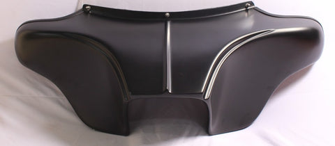 Talon Billets - BATWING FAIRING WINDSHIELD Kawasaki Vulcan Nomad 1500 99-04 4X5" SPEAKERS HOLES