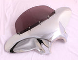 Universal Cruiser Fairing Batwing Windshield Hardware Honda Sabre Shadow CHROME