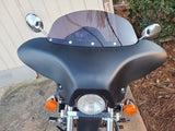 Universal Cruiser Fairing Batwing Windshield Harley Sportster 883 XL ABS Plastic