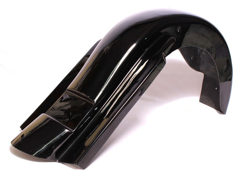 Talon Billets - 4” BAGGER EXTENDED STRETCHED PAINTED REAR FENDER  HARLEY TOURING ROAD KING 93-08