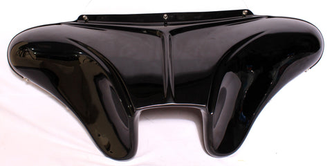 Talon Billets - ABS DOUBLE DIN PAINTED Batwing Fairing Windshield for Kawasaki Vulcan 800A With Small headlight