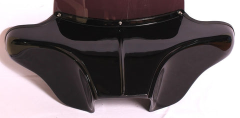 Talon Billets - PAINTED BATWING FAIRING WINDSHIELD 4X5" FIT HARLEY  TOURING ROAD KING 1994-UP