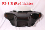 Talon Billets - Batwing Fairing Windshield 4 Harley Heritage Softail Red Led painted vivid FZ-1