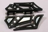 Talon Billets - Used Rear Pegs Footboards Floorboards Foot 4 Harley Touring Road King Softail