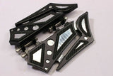 Talon Billets - Used Rear Pegs Footboards Floorboards Foot 4 Harley Touring Road King Softail