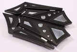 Talon Billets - FOOPEGS FLOORBOARDS FOOTBOARDS FRONT 4 HARLEY TOURING ROAD KING SOFTAIL GLIDE FL