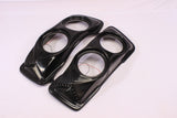 Talon Billets - Bagger Saddlebag Lids Pair 4 X 6 1/2" Speakers Harley Touring Stretched Extended