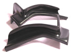 Talon Billets - Rear Bumper Fillers (2 Pcs) 4 1975-1976 Chevrolet Caprice Black Fiberglass FRP