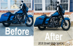 Talon Billets - 1" lowering kit Fits Harley STREET GLIDE SPECIAL ROAD GLIDE Ultra Limited CVO