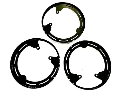 POLARIS SLINGSHOT Wheel Ring DIY Kit for LEDs powdercoated Black