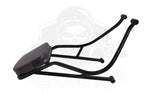 Rear Passenger Seat Pad Cushion Luggage Rack for Triumph Bonneville Bobber Black