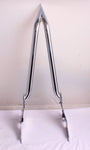 TALL BAGGER BACKREST SISSY BAR 4 HARLEY 2004-23 XL XLH SPORTSTER CHROME 1.5" TUB