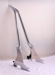 TALL BAGGER BACKREST SISSY BAR 4 HARLEY 2004-23 XL XLH SPORTSTER CHROME 1.5" TUB